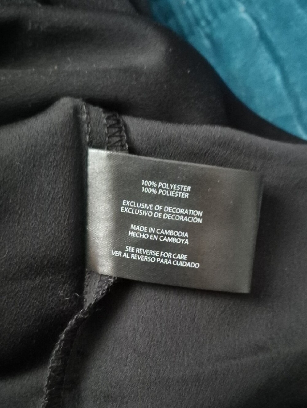 Banana Republic Short Sleeve Black Loose Flowy V Neck Top Blouse Med - Picture 4 of 5